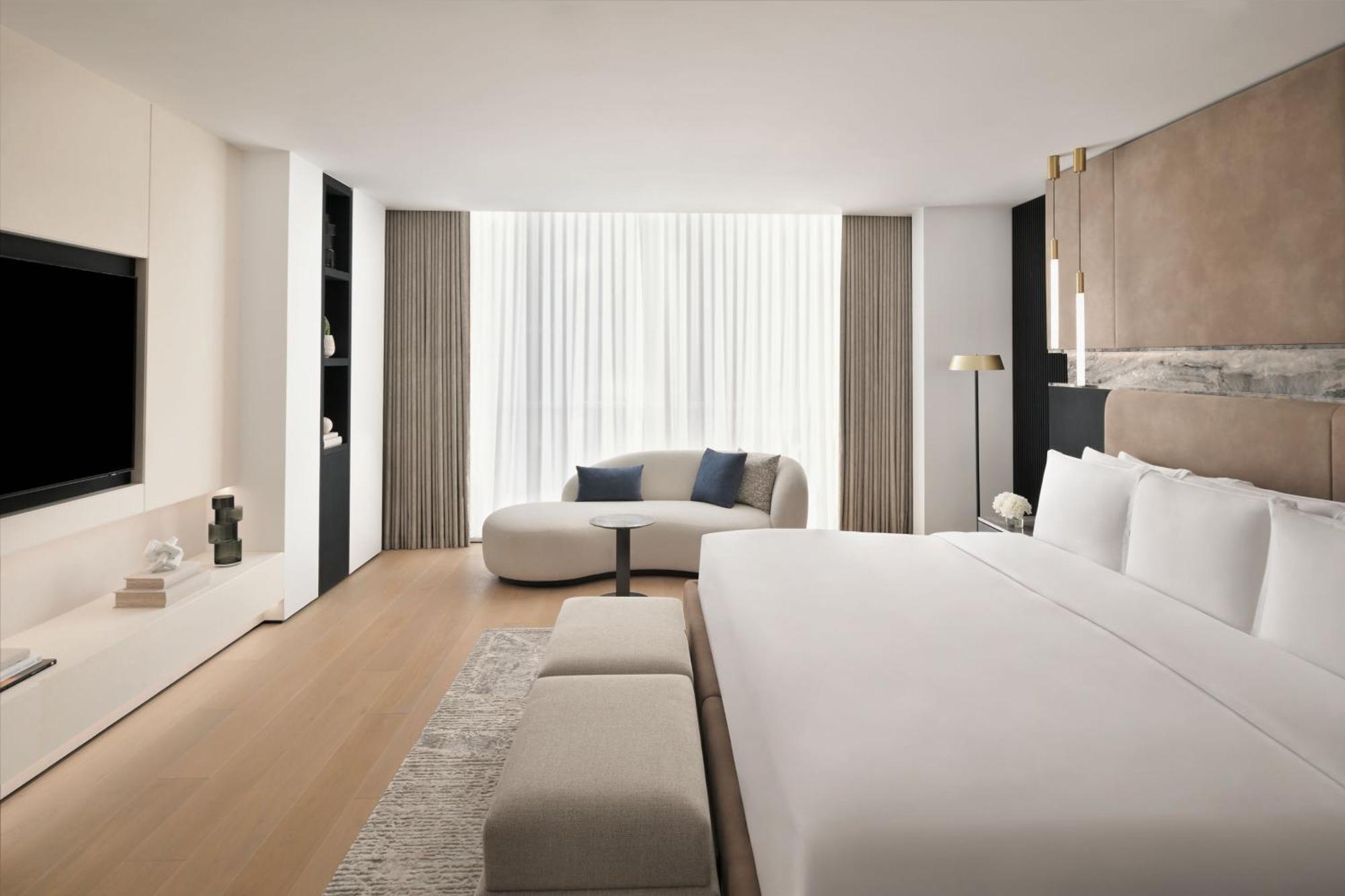 Suite Presidenziale con 1 Letto King-Size, Accesso Club Lounge e Vista Skyline